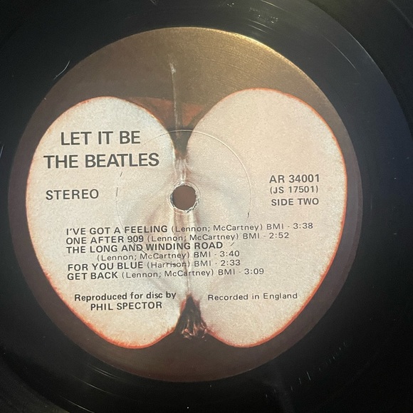 Let It Be THE BEATLES vinyl album - Picture 14 of 15